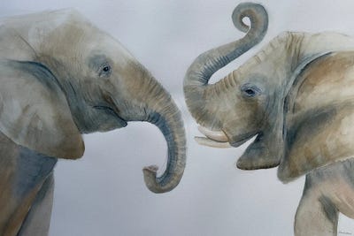 Love by Lucia Kasardova framed canvas print