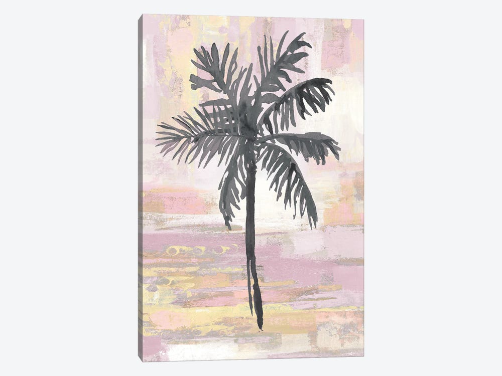 Abstract Palm - Pink Blush by Kristen Drew 1-piece Canvas Print
