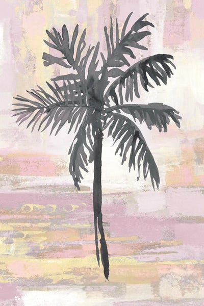 Kristen Drew: Abstract Palm - Pink Blush by Kristen Drew