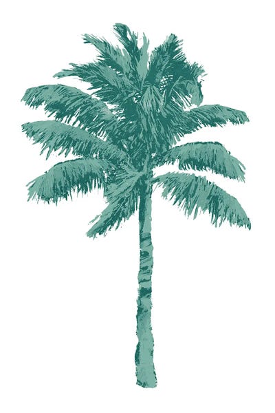 Palm - Green I by Kristen Drew multi panel art
