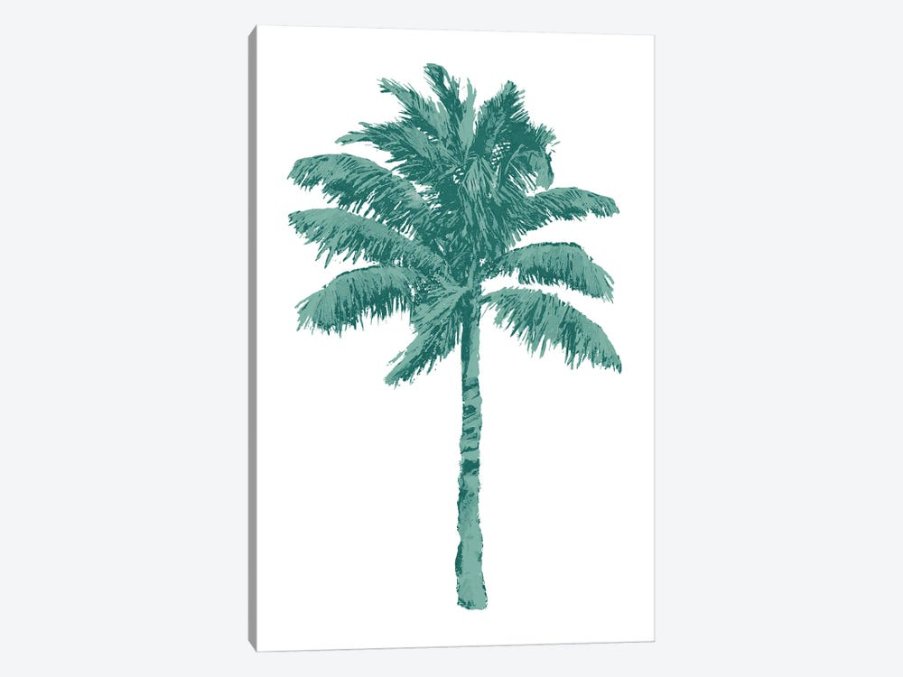 Palm - Green I by Kristen Drew 1-piece Canvas Art
