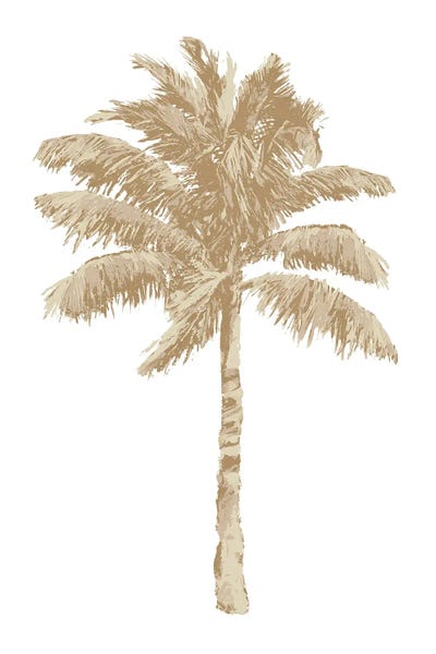 Palm - Natural I by Kristen Drew canvas print