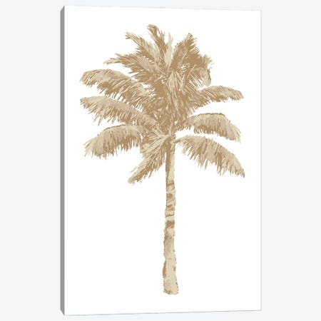 Palm - Natural I Canvas Print #KDW7} by Kristen Drew Canvas Art Print
