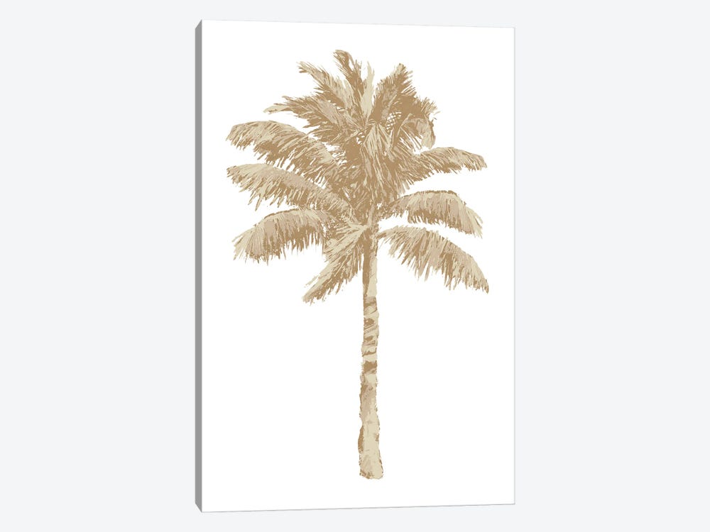 Palm - Natural I by Kristen Drew 1-piece Canvas Print
