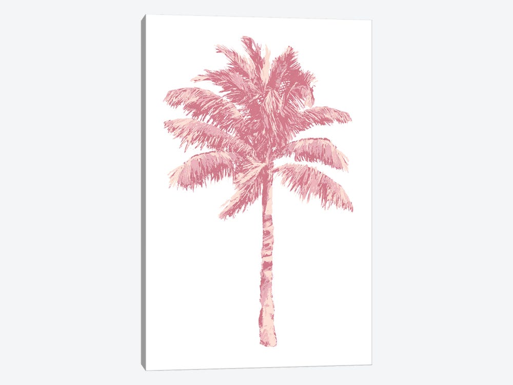 Palm - Pink I by Kristen Drew 1-piece Canvas Art