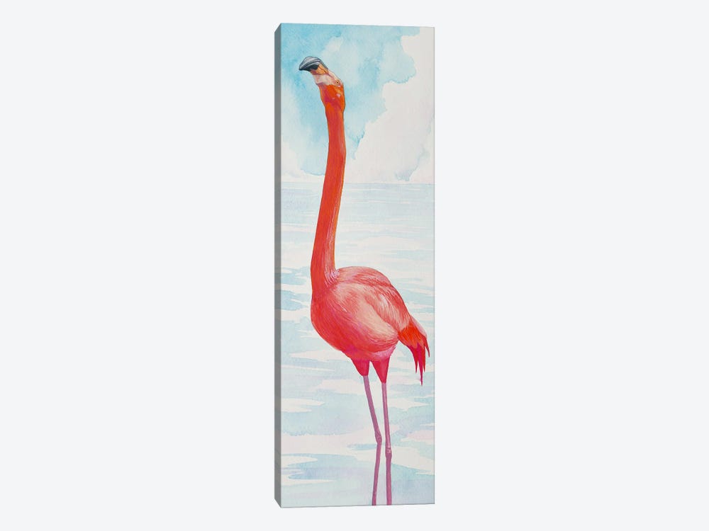 Pink Flamingo by Karina Danylchuk 1-piece Canvas Artwork