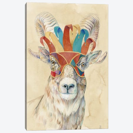 Masquerading Bighorn Sheep Canvas Print #KEE2} by Brandon Keehner Canvas Artwork