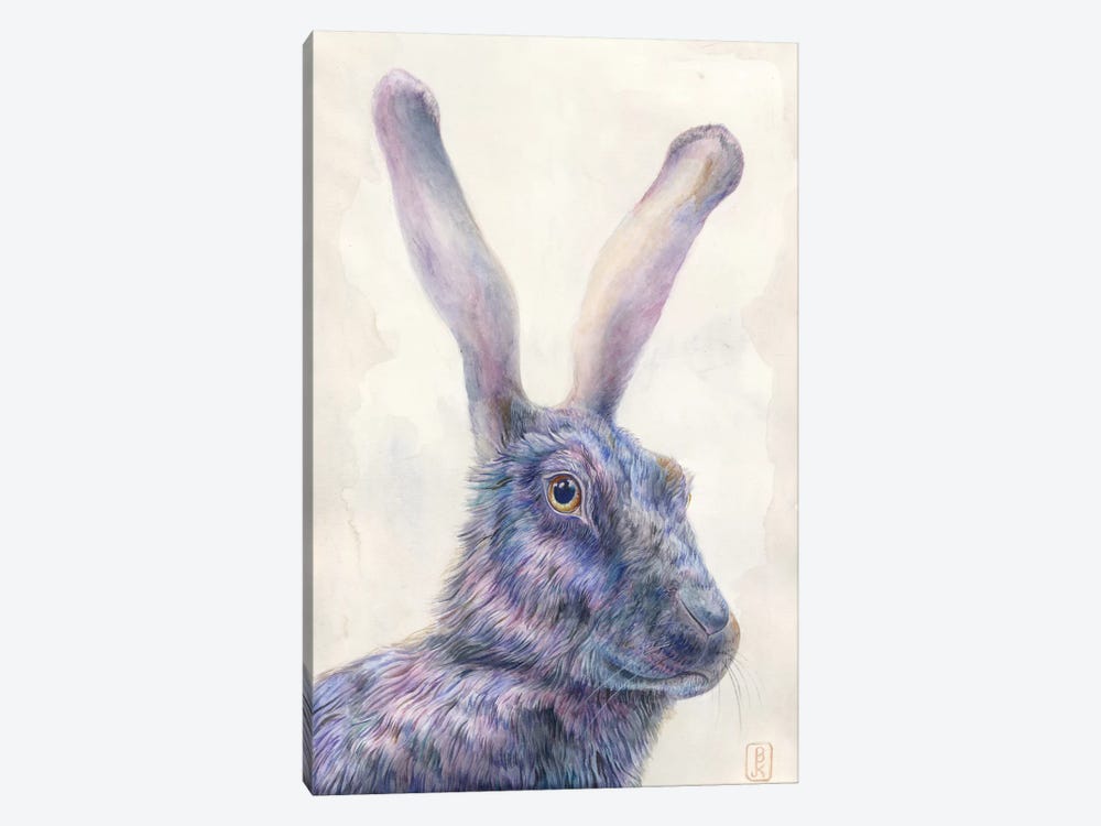 Black Rabbit by Brandon Keehner 1-piece Canvas Art