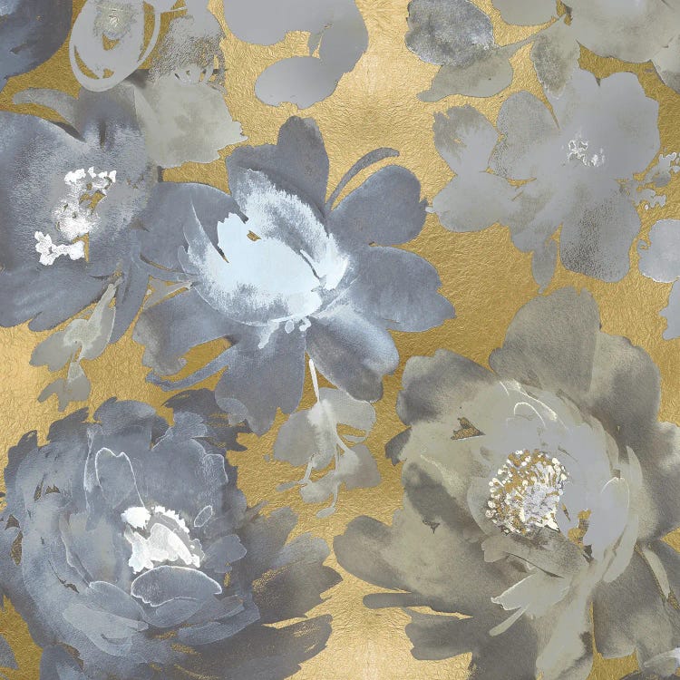 Springtime Silver on Gold II by Kelsey Morris wall art