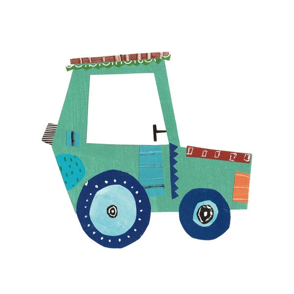Tractors: Tractor II by Katherine And Elizabeth Pope