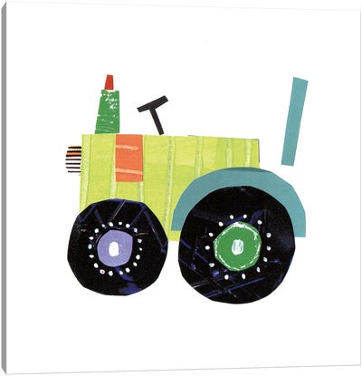 Tractor III Canvas Art Print