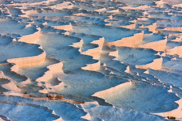 Keren Su: Travertine terraces of Pamukkale (UNESCO World Heritage Site), Turkey by Keren Su