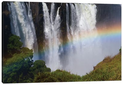 Victoria Falls, Zimbabwe Canvas Art Print - Zimbabwe