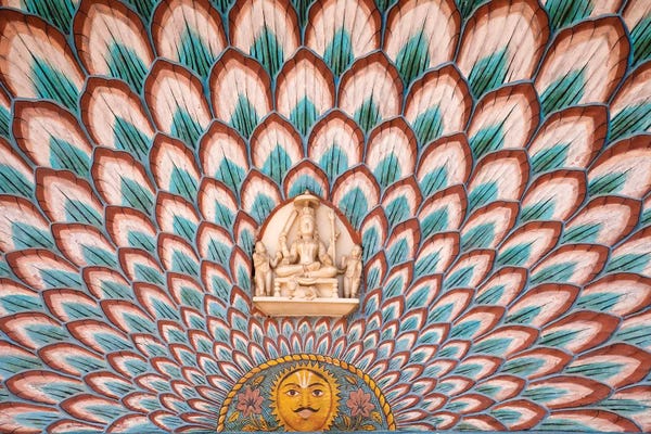 Keren Su: Interior Décor, City Palace, Jaipur, Rajasthan, India by Keren Su