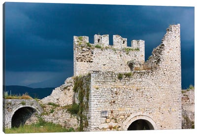 The citadel and castle of Berat (UNESCO World Heritage Site), Albania Canvas Art Print