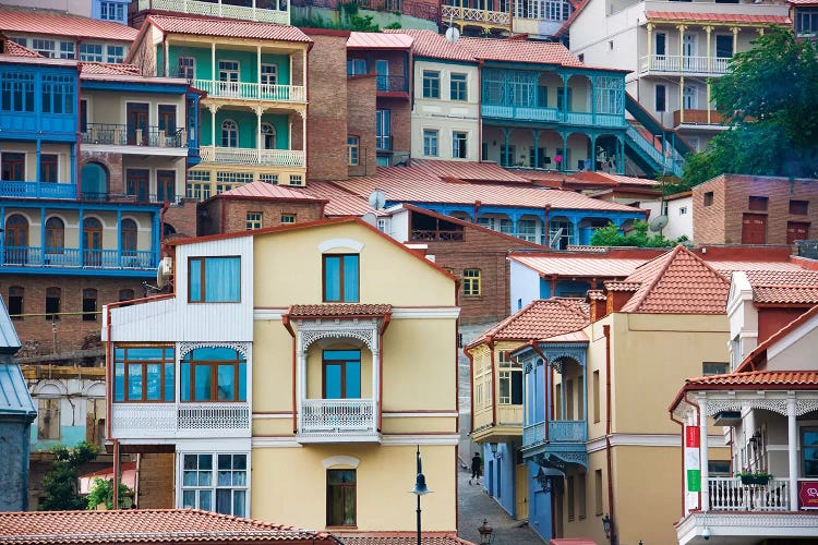 Traditional house. Tbilisi, Georgia.