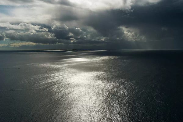 Keren Su: Clouds above ocean. Cape Point, Cape Peninsula, South Africa by Keren Su