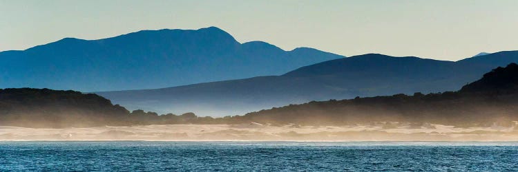 Ocean in Van Dyks Bay at sunrise. Western Cape Province, South Africa.