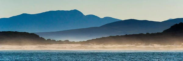 Ocean in Van Dyks Bay at sunrise. Western Cape Province, South Africa.