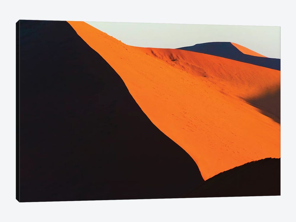 Red sand Dune 45 in southern Namib Desert. Sossusvlei, Namib-Naukluft NP, Hardap Region, Namibia by Keren Su 1-piece Canvas Art