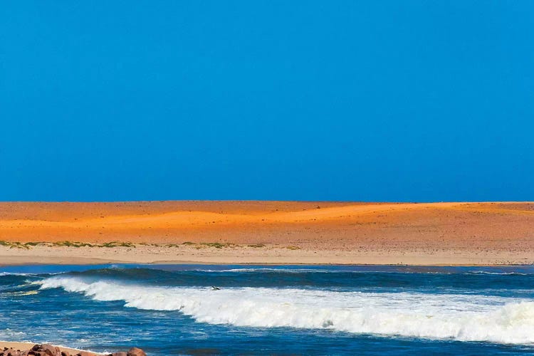 Skeleton Coast along South Atlantic Ocean. Cape Cross, Erongo Region, Namibia.