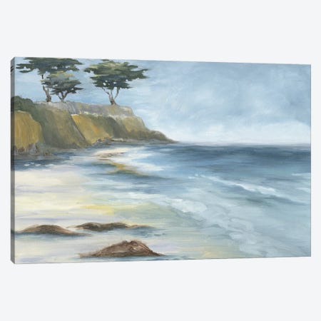 Beach Cypress Canvas Print #KEU1} by Danusia Keusder Art Print