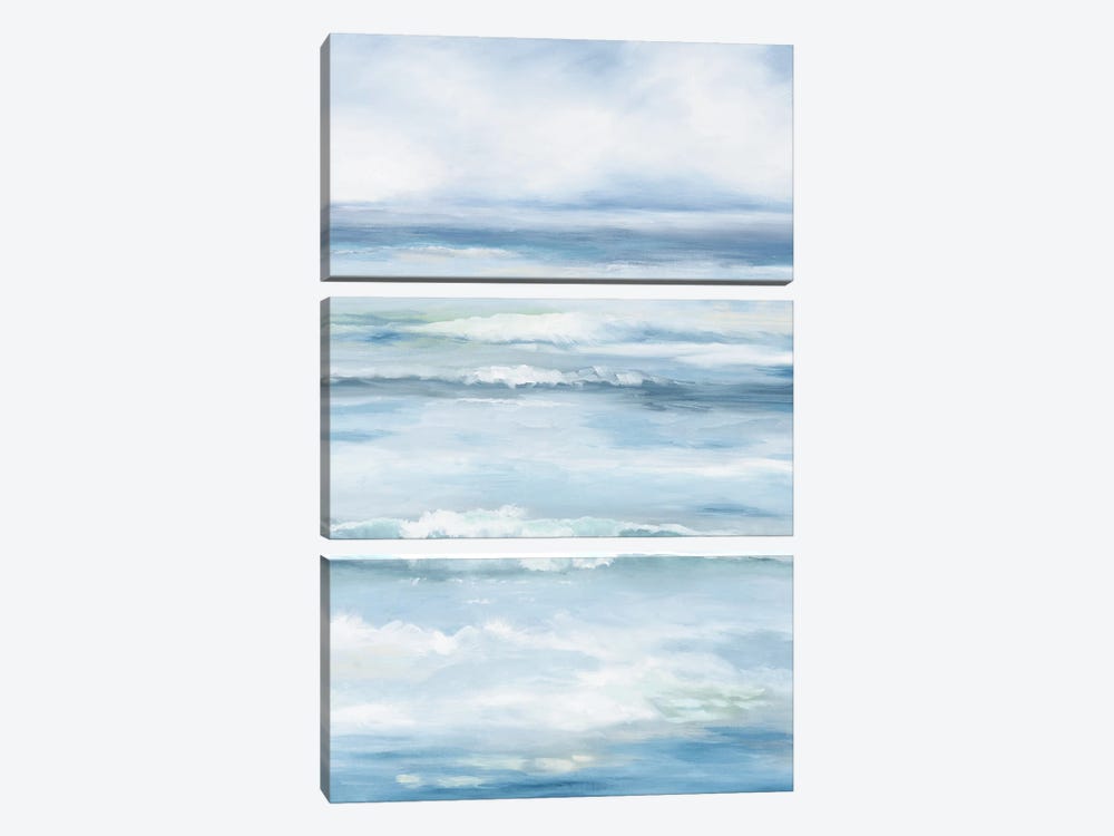 Into the Ocean by Danusia Keusder 3-piece Canvas Art Print