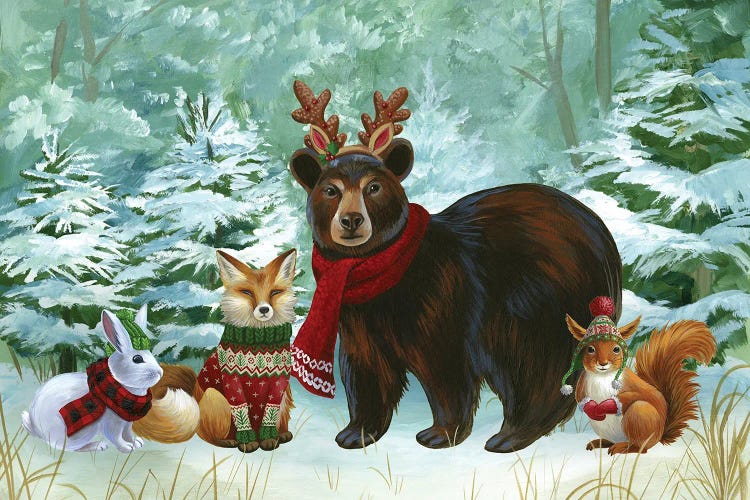 Winterscape landscape by Kelsey Wilson wall art