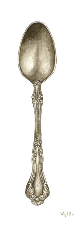 Vintage Tableware III-Spoon