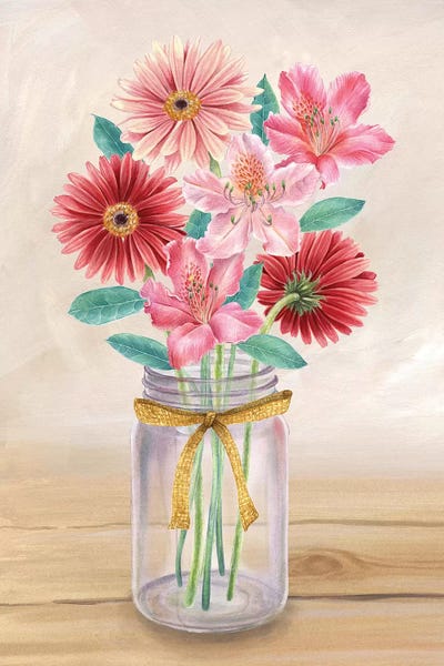 Kelsey Wilson: Floral Jar II by Kelsey Wilson