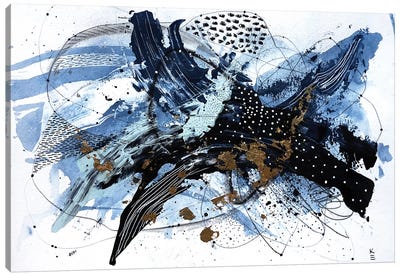 Breath II Canvas Art Print - Similar to Jackson Pollock
