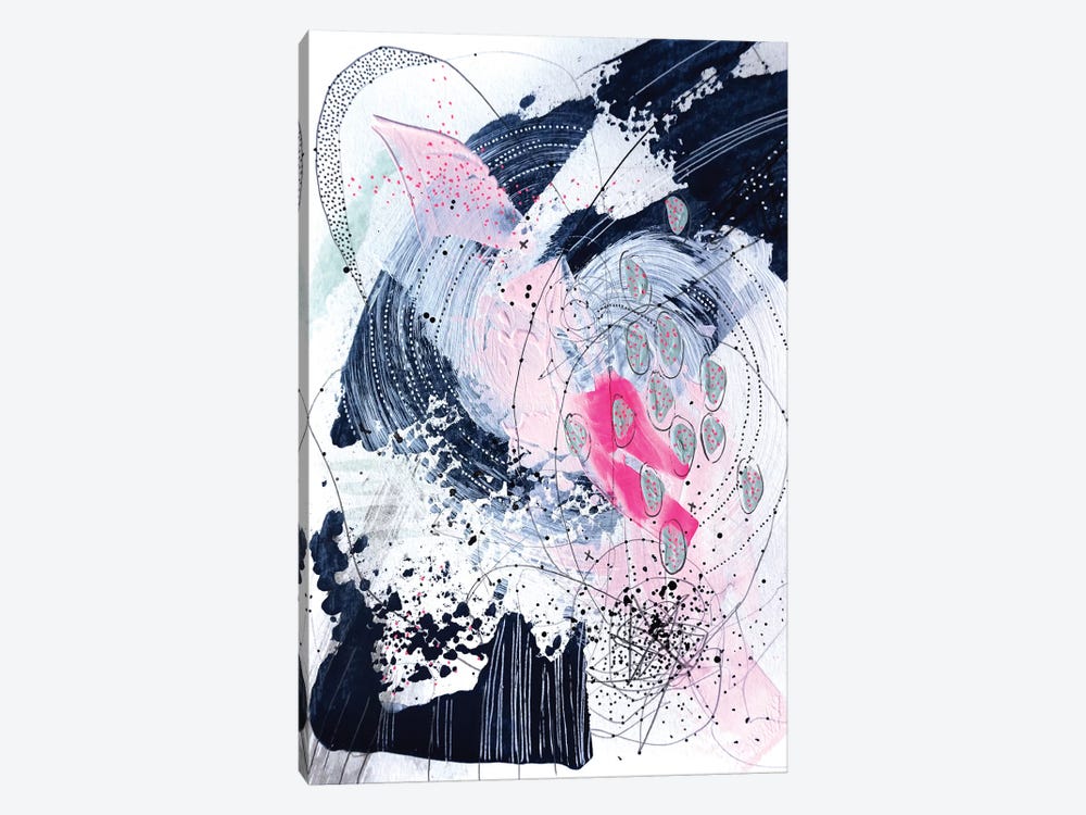 Heartbeat by Kristen Elizabeth 1-piece Canvas Art Print