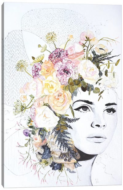 Lana Canvas Art Print - Lana Del Rey