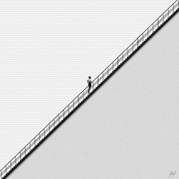 Staircases: No Sweets Without Sweat II by Kathrin Federer