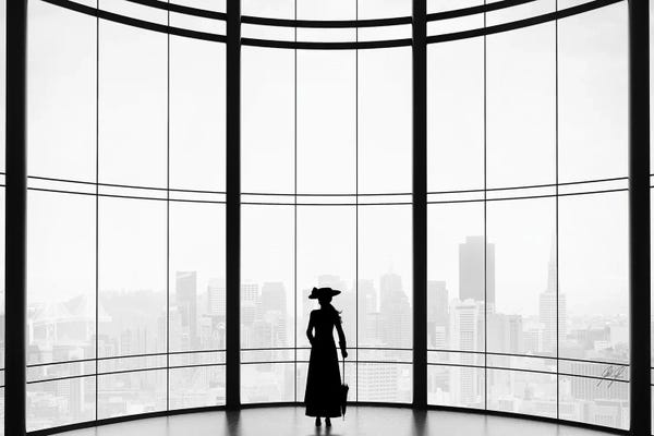 Windows: Thoughful View II by Kathrin Federer