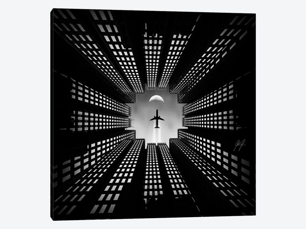 Tower Tunnel by Kathrin Federer 1-piece Canvas Artwork
