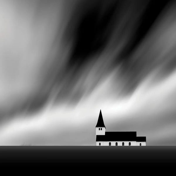 Minimalist Photography: The Deserted Chapel II by Kathrin Federer