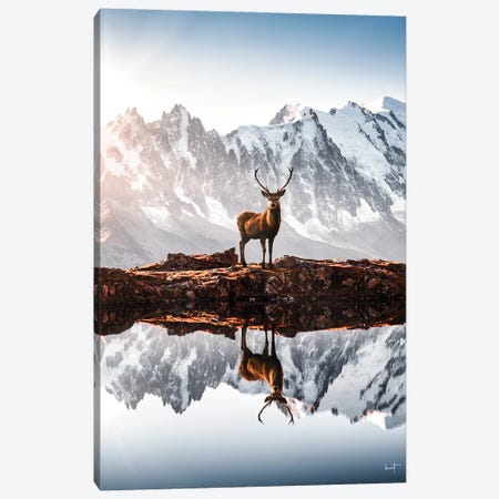 In The Mountains Canvas Print #KFD175} by Kathrin Federer Canvas Art