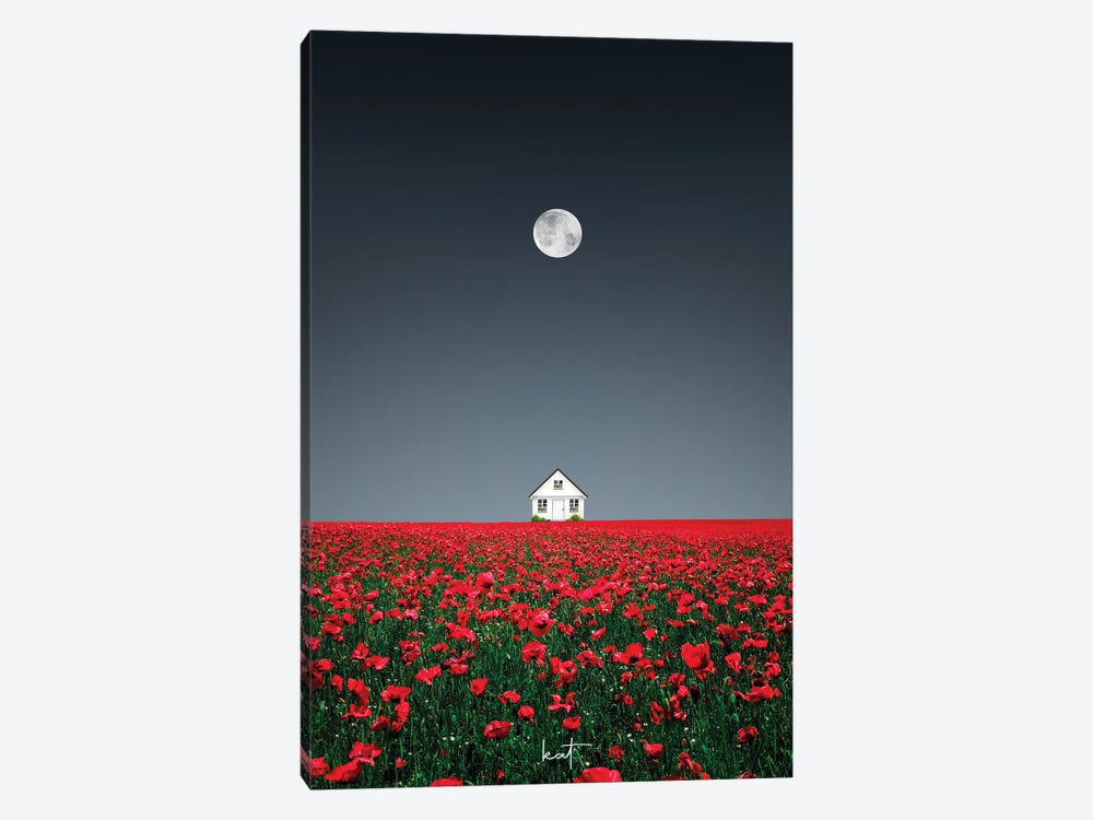 Nestled In A Blossom by Kathrin Federer 1-piece Canvas Wall Art