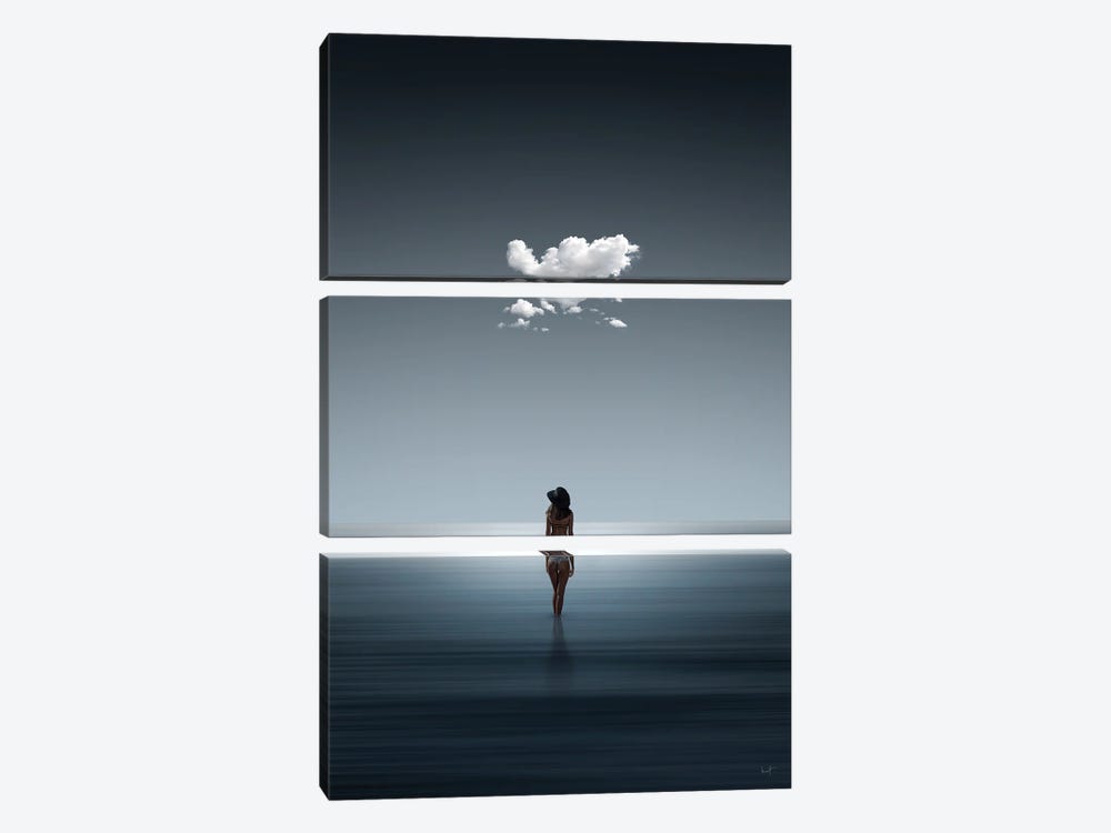 Think Time by Kathrin Federer 3-piece Canvas Print