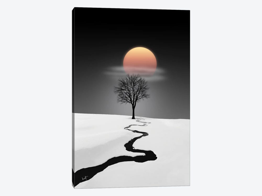 Cold Creek by Kathrin Federer 1-piece Canvas Print