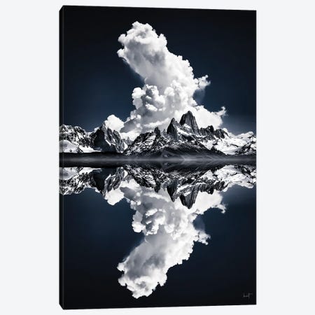 Miracle Cloud Canvas Print #KFD206} by Kathrin Federer Canvas Wall Art