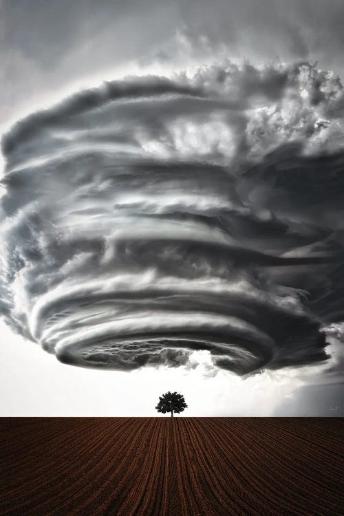 Wake Of Thunderstorm by Kathrin Federer wall art