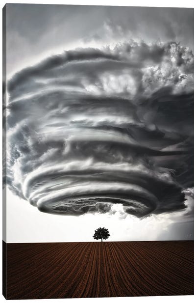 Wake Of Thunderstorm Canvas Art Print - Kathrin Federer