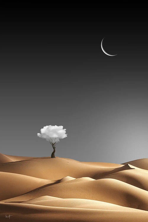 Fantasy Planet by Kathrin Federer wall art