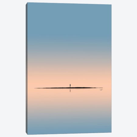 Mini Island Canvas Print #KFD220} by Kathrin Federer Canvas Print