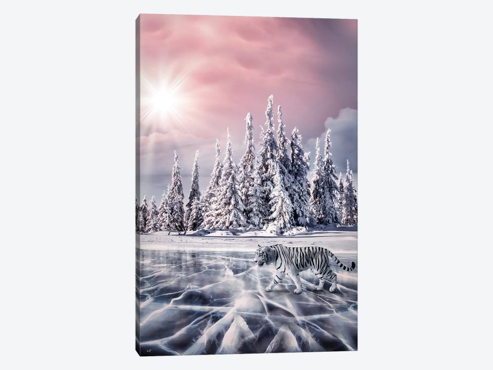 Fantasy Winterwonderland by Kathrin Federer 1-piece Canvas Print