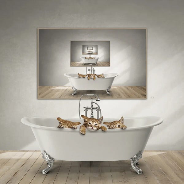 Giclee Features: Rascally Kittens by Kathrin Federer