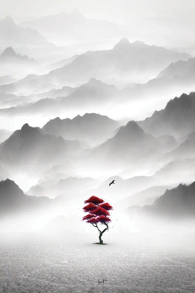 Mist & Fog: Noble Red by Kathrin Federer