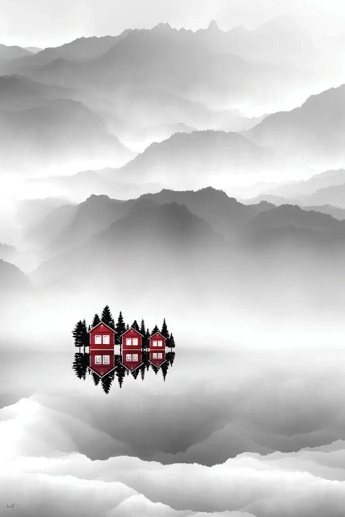 Shrouded Rubylogy by Kathrin Federer wall art